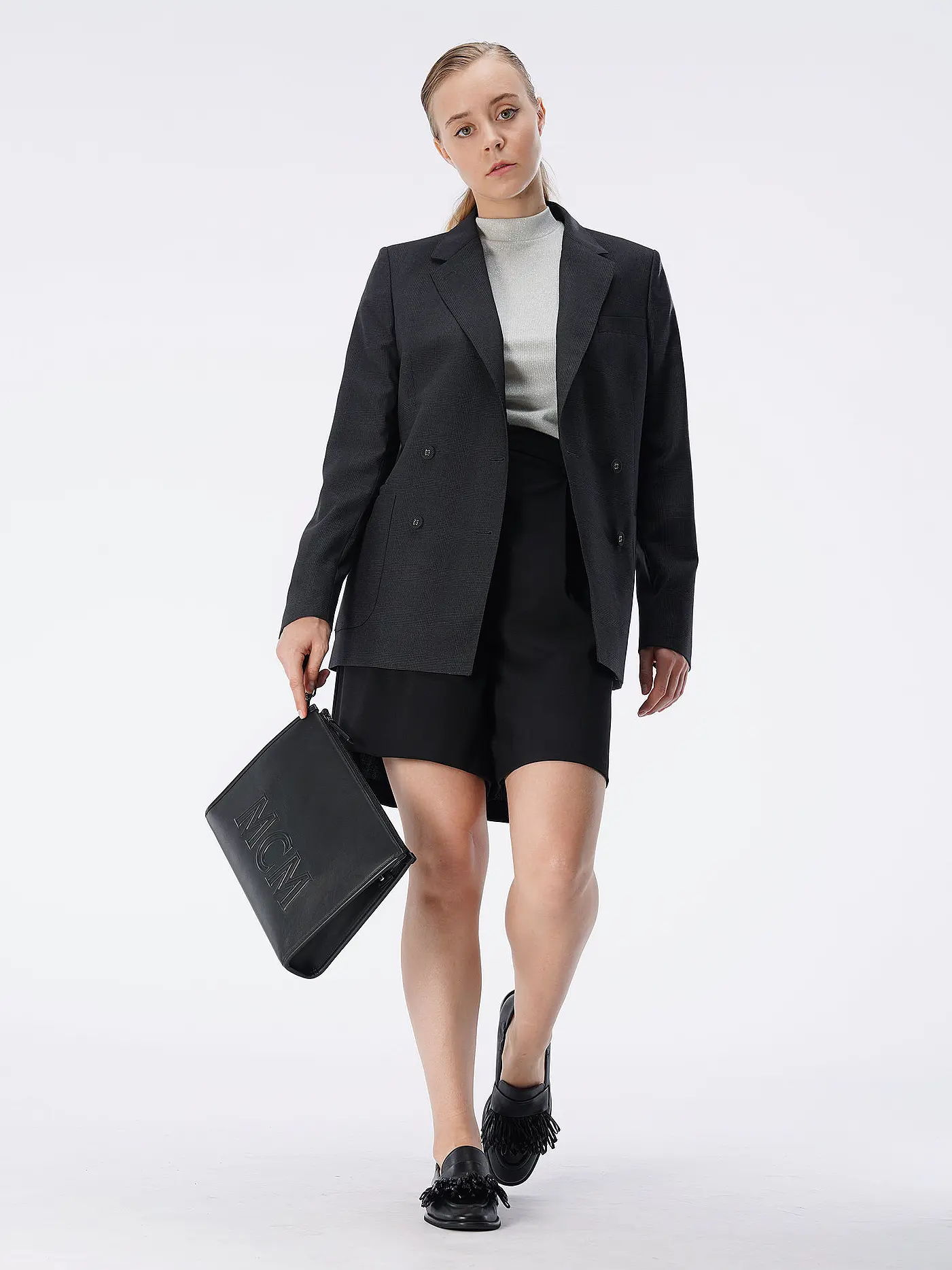 OFFICINE GENERALE | Blazer MATHILDE | grau